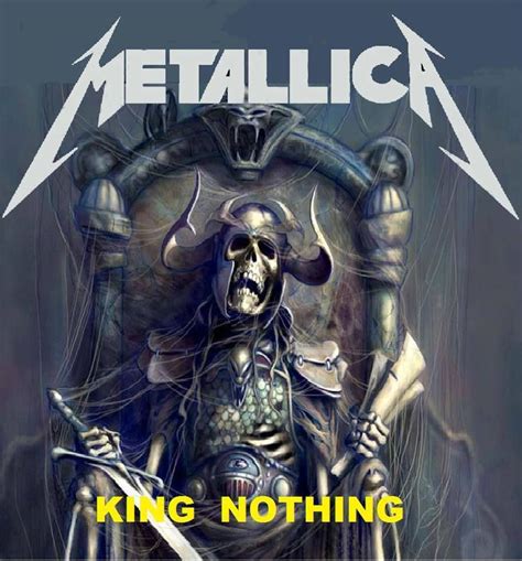 KING NOTHING - Metallica Where's your Crown? | Metallica song ...