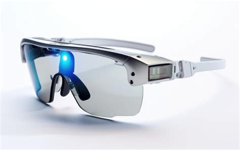 Premium AI Image | Augmented Reality Glasses Innovation on White Background