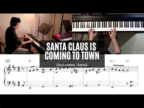 Santa Claus is Coming to Town: The Best Jazz Piano Sheet Music