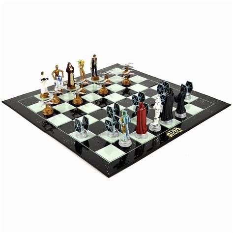 Star Wars Chess Set - Chess Game Board with Star Wars Figurines Chess ...