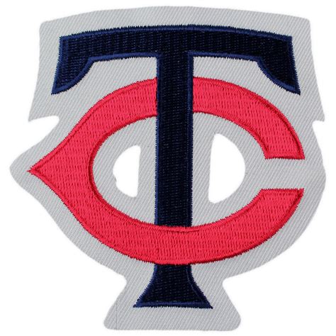 Minnesota Twins 'TC' Logo Patch (White Border)