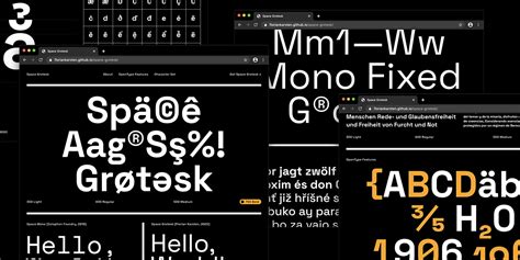 Space Grotesk Font Free by Florian Karsten » Font Squirrel