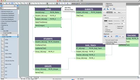 Visio Entity Relationship Diagram Template