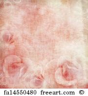 Free art print of Pink wedding background with roses | FreeArt | fa9309899
