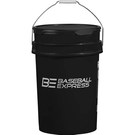 Baseball Express Empty Ball Bucket with Padded Lid - Walmart.com