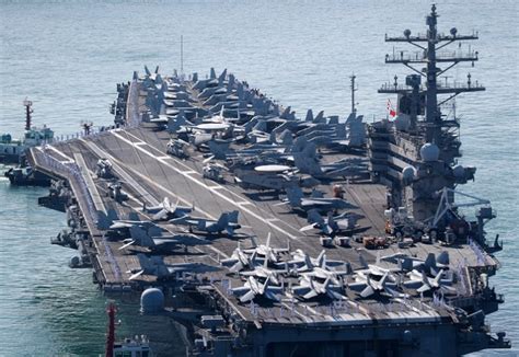 US aircraft carrier Ronald Reagan arrives in South Korea for joint military drills | IRIA News