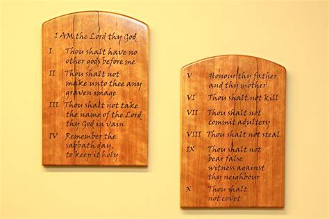 20 Ideas of 10 Commandments Wall Art | Wall Art Ideas | 10 commandments ...