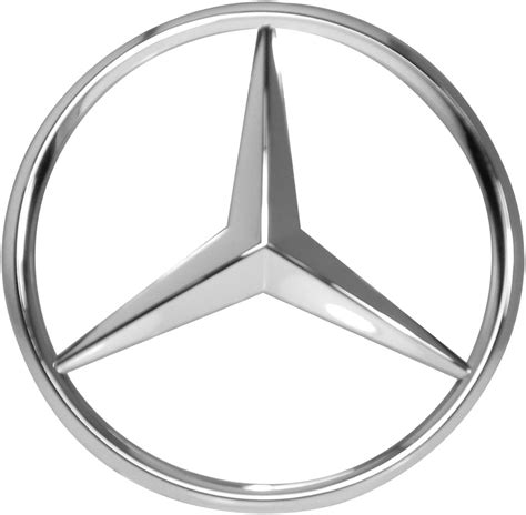 Mercedes-Benz Chrome Front Grill Star Emblem for C-Class, E-Class : Buy ...