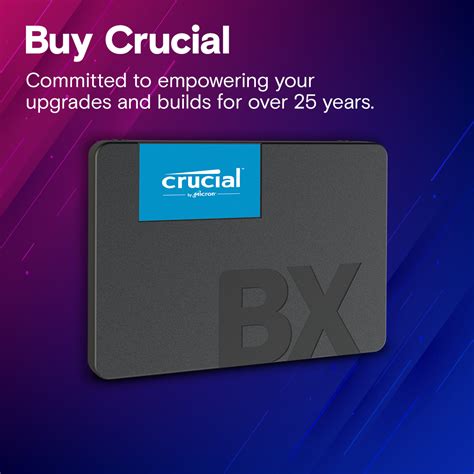 Crucial BX500 2TB 3D NAND SATA 2.5-inch SSD | CT2000BX500SSD1 | Crucial UK