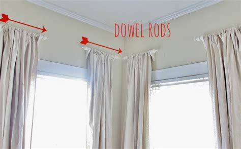 20 Inexpensive DIY Curtain Rods That Anyone Can Make