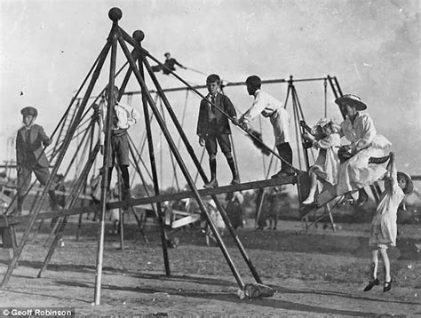 World's First Playground Swing? ~ vintage everyday