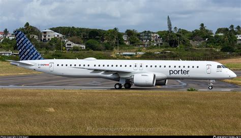 C-GKQP Porter Airlines Embraer E195-E2 (ERJ 190-400 STD) Photo by Ché Stuart | ID 1384533 ...