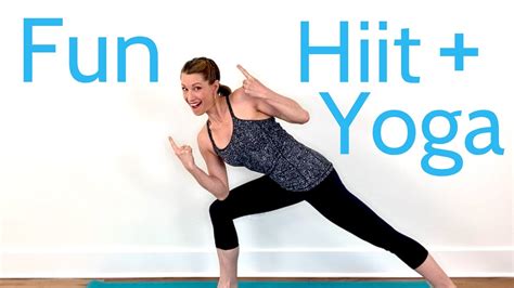 20 Min Hiit Yoga Fusion - YouTube