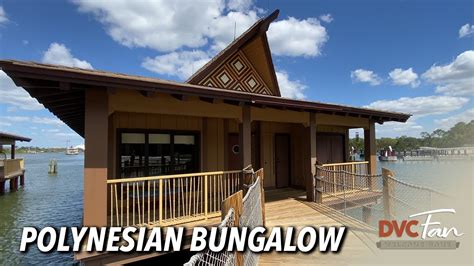 Bungalow Room Tour! | Disney's Polynesian Villas & Bungalows - YouTube