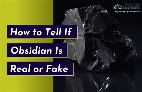 How to Tell if Obsidian is Real or Fake? (5 SIGNS) in 2022 | Obsidian ...