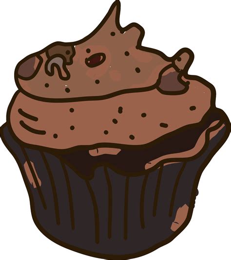 Chocolate cake, illustration, vector on white background. 35418907 Vector Art at Vecteezy