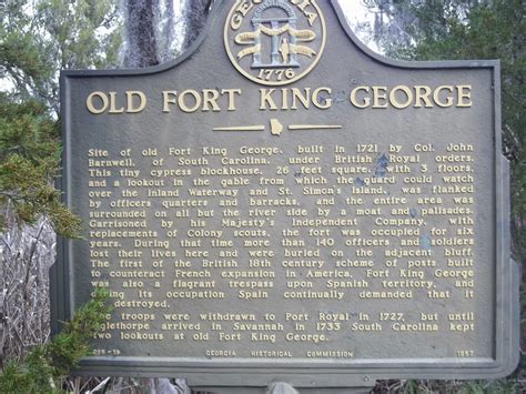 Mz. Huby's History and Genie Journeys: Fort King George Georgia