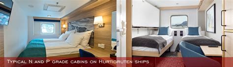 Hurtigruten Cabins Information – Coastal Cruises.