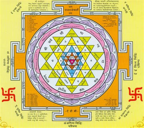 Sri Yantra - "We have drunk the Soma; we have become immortal; we have ...