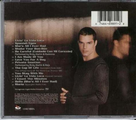 Cd Ricky Martin - Ricky Martin - 1999 - Importado - R$ 29,00 em Mercado Livre