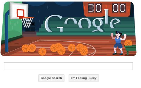 I Played Basketball Google Doodle