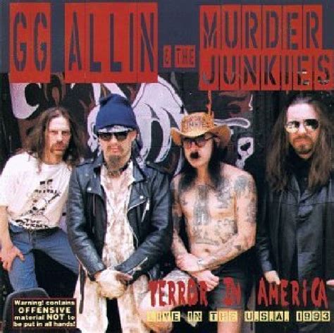 GG ALLIN & THE MURDER JUNKIES - TERROR IN AMERICA (CLEAR GREEN VINYL) - Puscifer