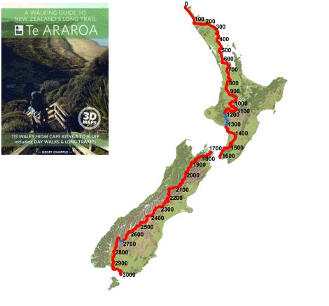 Te Araroa Trail Map