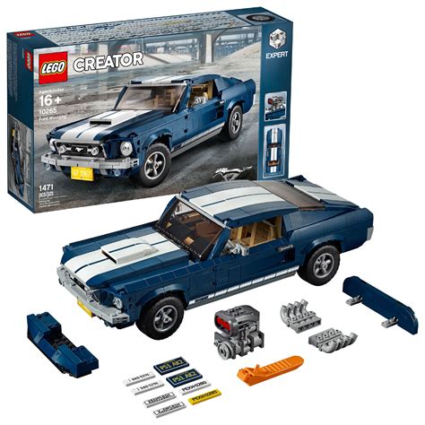 LEGO Creator Expert Ford Mustang Model Car Set 10265 - Walmart.com - Walmart.com