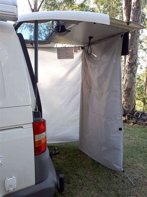 INSTANT tailgate rear tent VW Transporter easy set up - extra space / beach tent | eBay | Beach ...