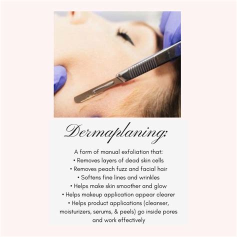 Dermaplaning | Dermaplaning, Skin facts, Skin aesthetics