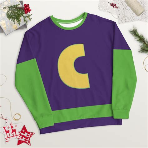 Chuck E Cheese Rockstar Adult Unisex Sweatshirt Halloween Costume ...