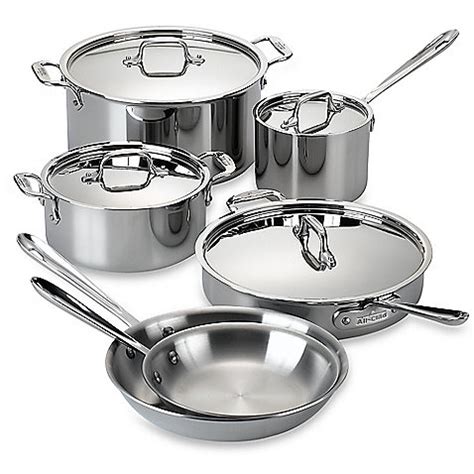 NDB-Gordon Ramsay by Royal Doulton Stainless-Steel 10-Piece Cookware Set