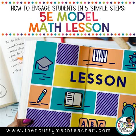 5E Model Math Lesson Plan - The Routty Math Teacher