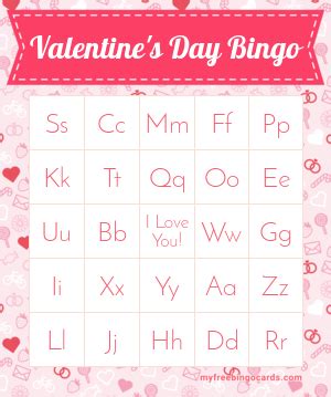 Valentine's Day Bingo