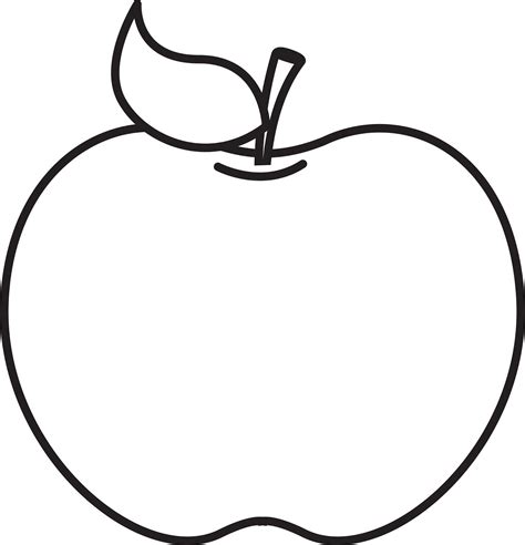 Apple black and white apple clipart black and white # ...