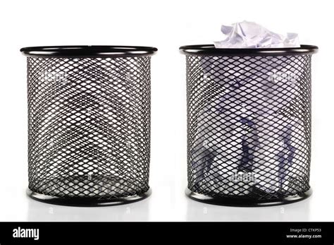 Trash Can Empty High Resolution Stock Photography and Images - Alamy