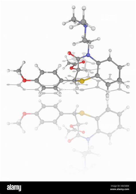 Diltiazem molecular hi-res stock photography and images - Alamy