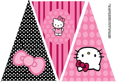 Hello Kitty Birthday Banner Printable - Birthday Banner