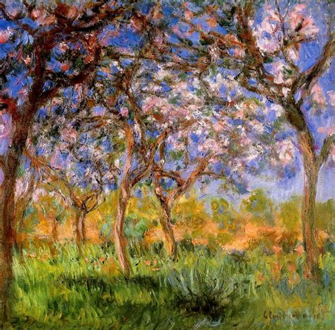 Giverny in Springtime, 1899 - 1900 - Claude Monet - WikiArt.org