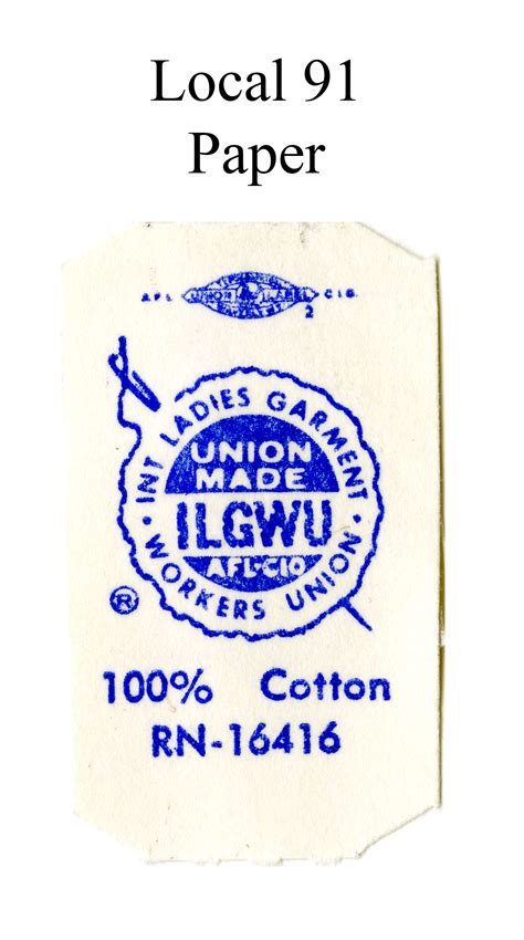 ILGWU web site - Collection Guides Records