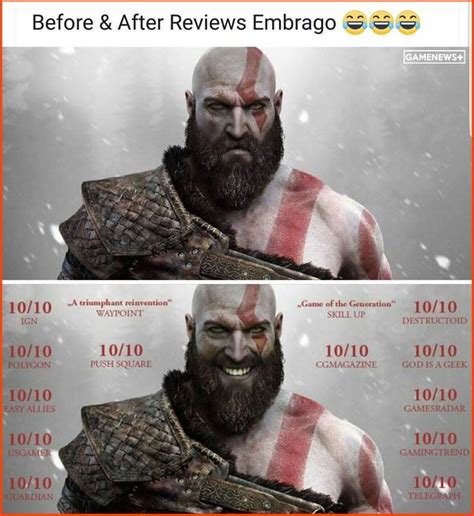 Kratos's smile #godofwar4 #Kratos #smile | God of war, Funny memes, Funny pictures