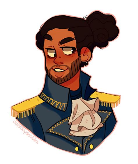 Lafayette by DanRobydoobles | Hamilton drawings, Lafayette hamilton ...