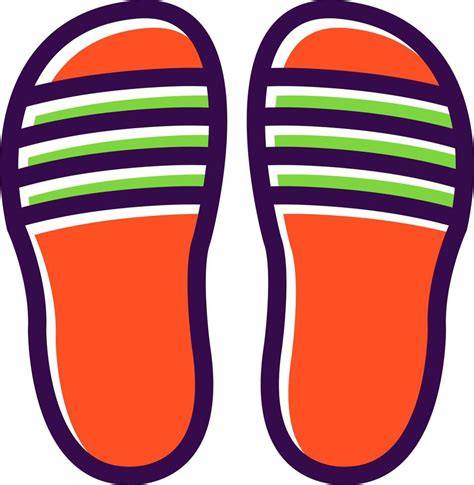 Flip Flop Vector Icon Design 16297205 Vector Art at Vecteezy