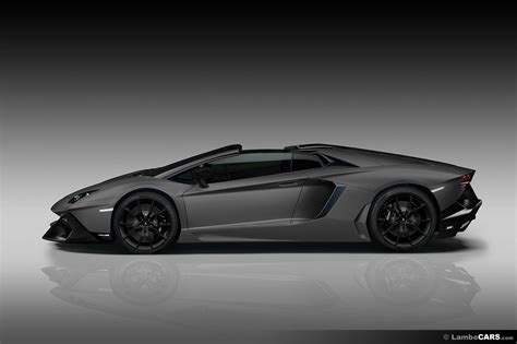 Lamborghini Aventador Side View