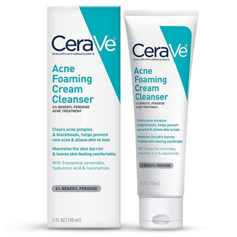 CERAVE ACNE FOAMING CREAM CLEANSER 5 OZ – Achazon