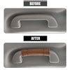 Unique Bargains Universal Car Accessories Faux Leather Door Handle Cover Soft Car Handle ...