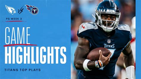 Tennessee Titans Highlights vs. Arizona Cardinals | Game Highlights - YouTube