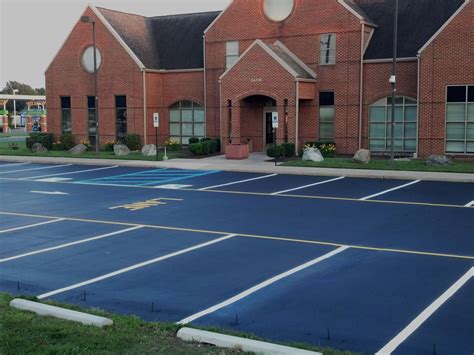 Parking Lot Striping and Finishing - Parking Lot Repair