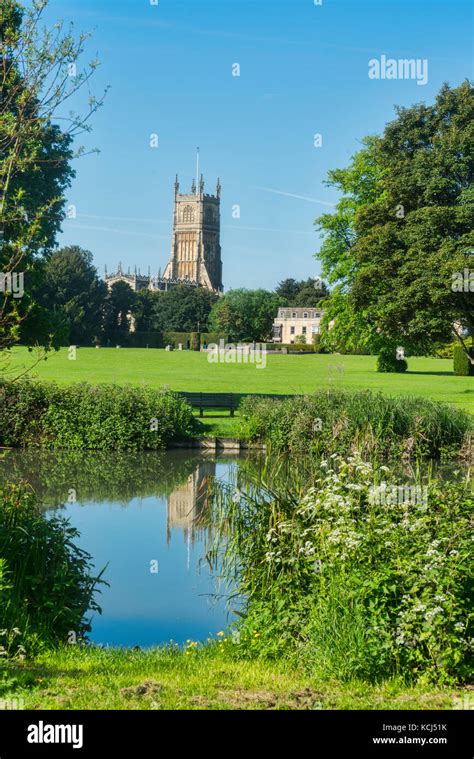 Cirencester; Abbey, Abbey grounds park, river Chum, Gloucestershire; UK; England Stock Photo - Alamy