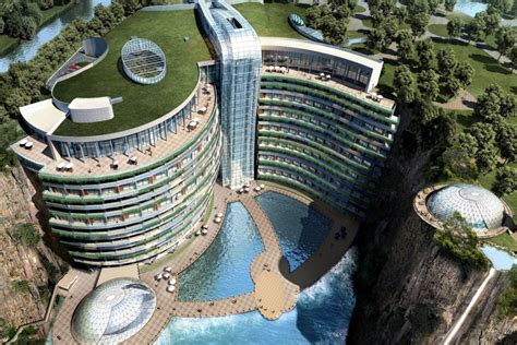 The world’s first quarry hotel: InterContinental Shanghai Wonderland